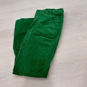 Green Women’s Corduroy Pants